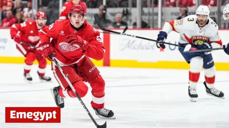 Fearless Emmitt Finnie Triumphs as Detroit Red Wings Falter in Opening Test
