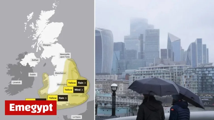 Storm Benjamin Strikes UK: Four Met Office Warnings Issued for Severe Weather Conditions