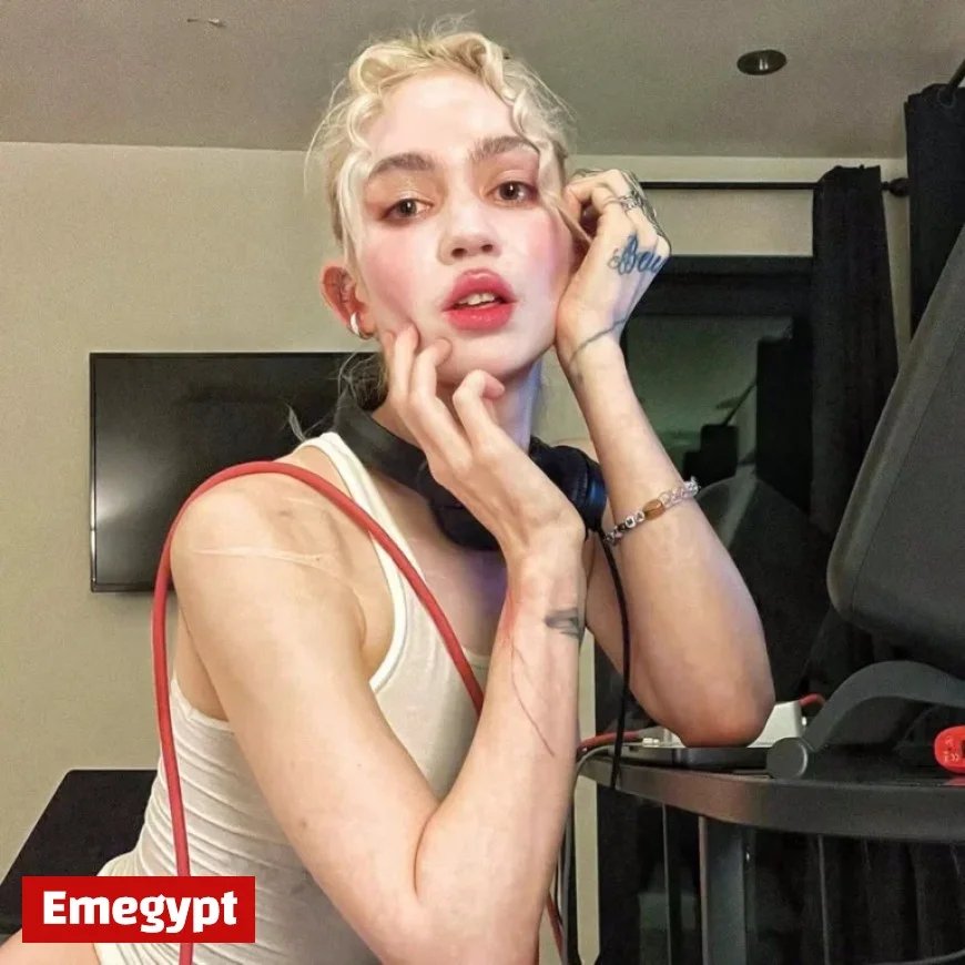 Grimes Reveals Bold New Face Tattoo Design