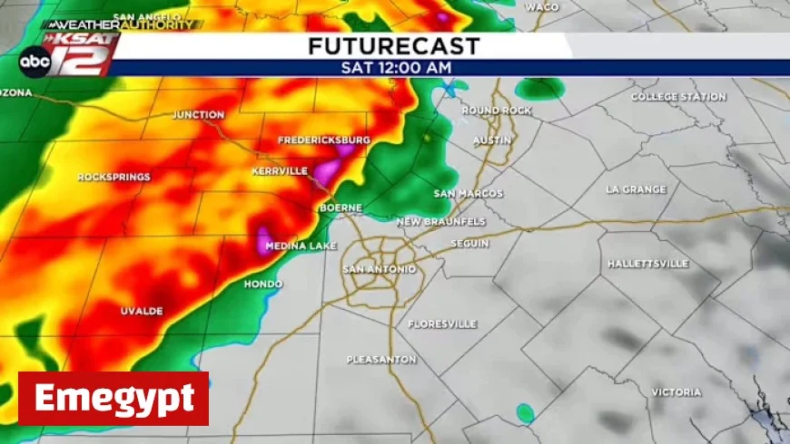 Intense Friday Night Storms Could Bring Heavy Rainfall