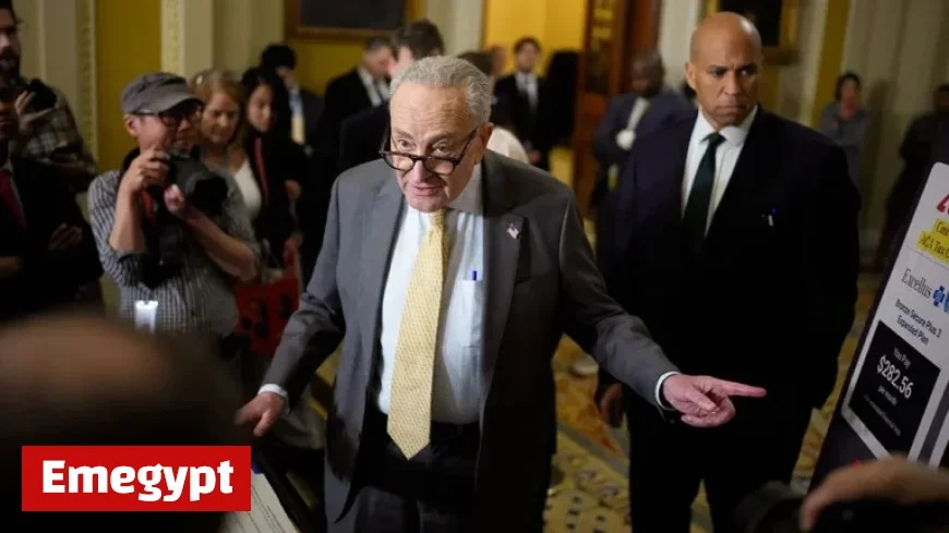 Schumer Stops 12th Republican Effort to Reopen Government Amid Trump’s Claim Democrats ‘Lost the Negotiation’