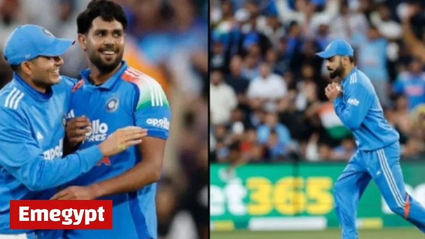 Travis Head Deceived by Harshit’s Speed Leading to Easy Kohli Catch at Mid-Off