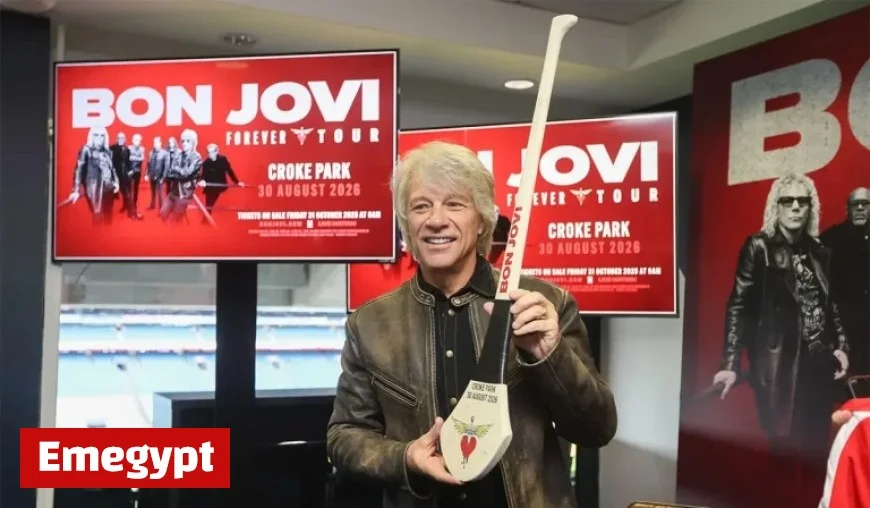 Jon Bon Jovi Arrives in Dublin to Boost Anticipation for Next Summer’s Huge Croke Park Concert