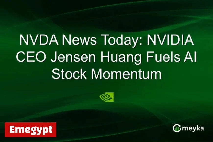 NVIDIA CEO Jensen Huang Boosts AI Stock Momentum in Latest NVDA News