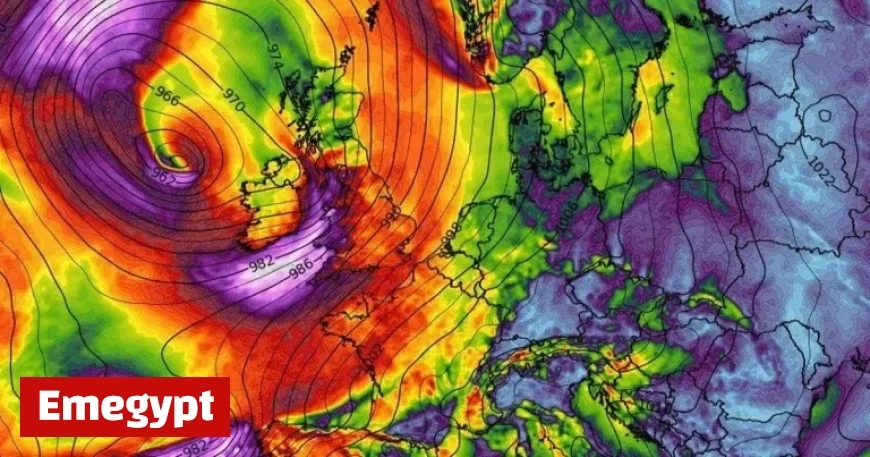 Ireland Weather Alert: Storm Benjamin Approaches with an Unpredictable Week Ahead