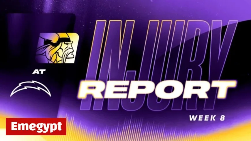 Vikings vs. Chargers Week 8: Final 2025 Injury Report Released