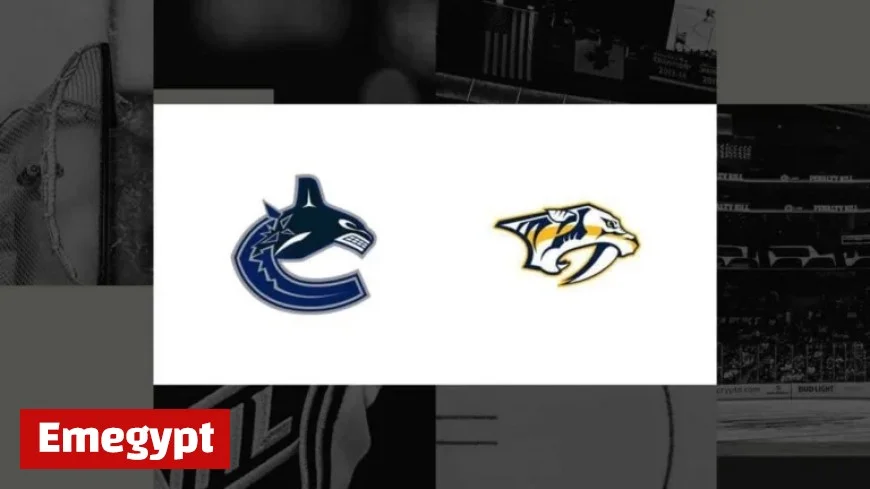 Canucks vs. Predators: TV Channels and Streaming for October 23