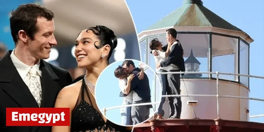 Callum Turner and Monica Barbaro Share On-Set Kiss Amid Filming