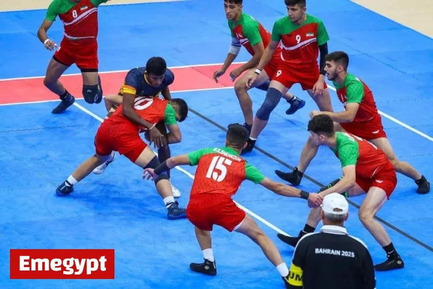 Iranian Kabaddi Teams Score Double Silver at 2025 Asian Youth Games