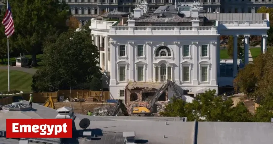 Trump Breaks Promise and Demolishes White House East Wing