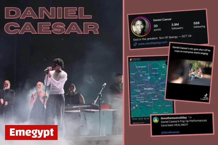 Daniel Caesar’s Pop-Up Tour Strengthens Artist-Audience Connections