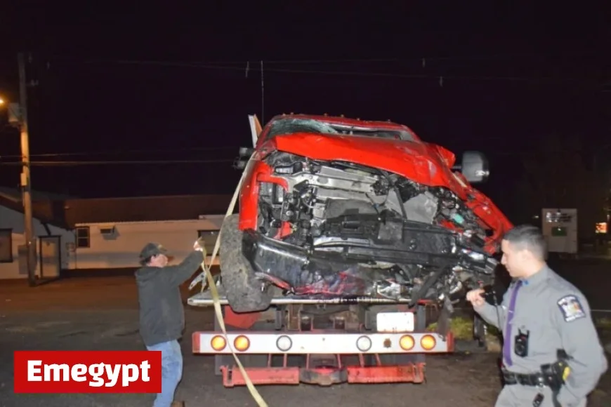 Stolen Vehicle Pursuit Ends in Lake Placid Crash