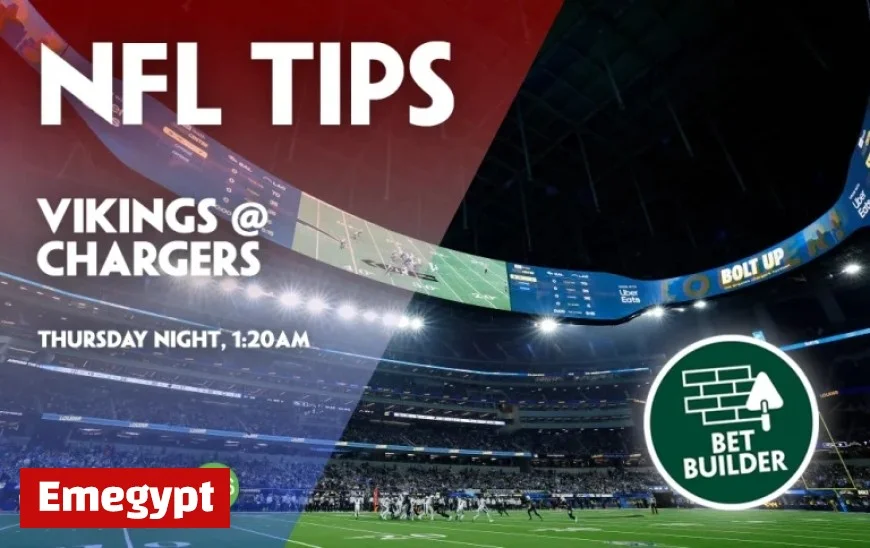 NFL Betting Insight: Herbert Leads Exciting 13/1 Bet Builder for Vikings vs Chargers Thursday Night Duel