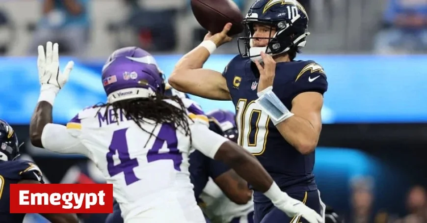 Justin Herbert Shines as Los Angeles Chargers Secure Dominant Victory Against Minnesota Vikings