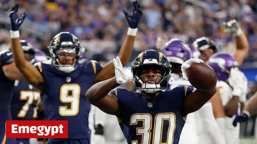Los Angeles Chargers Dominate Minnesota Vikings with 37-10 Victory on Thursday Night Football
