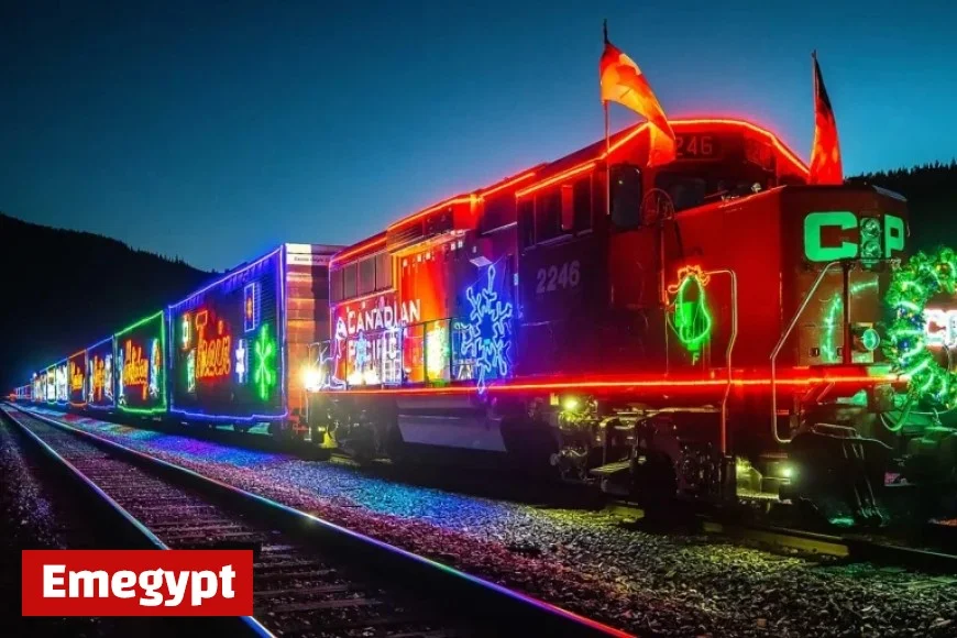 Festive Holiday Train Steams Back into Sudbury on November 30