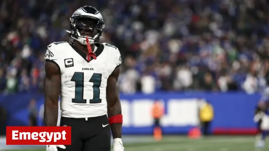 A.J. Brown Sidelined for Giants Matchup