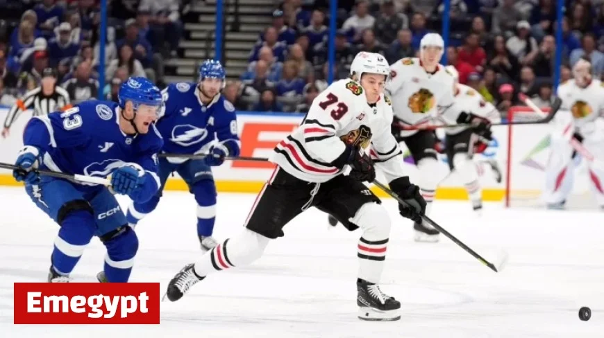 Blackhawks Trade Lukas Reichel to Canucks for 2027 4th-Round Pick