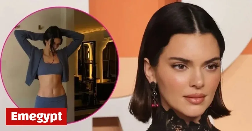 Kendall Jenner Flaunts Toned Abs in Playful Photoshoot