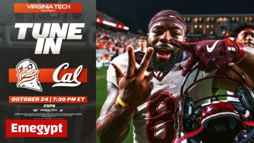 Virginia Tech Battles California: How to Watch Live