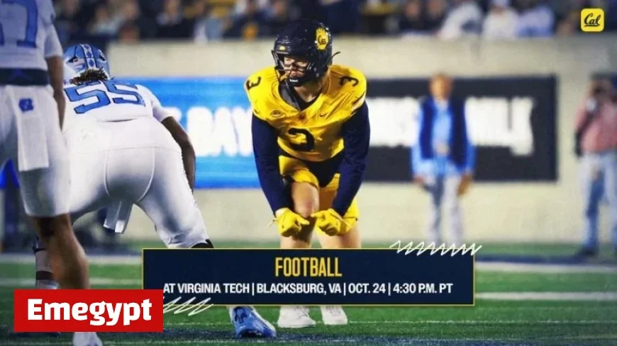 Cal Embarks on First Visit to Virginia Tech