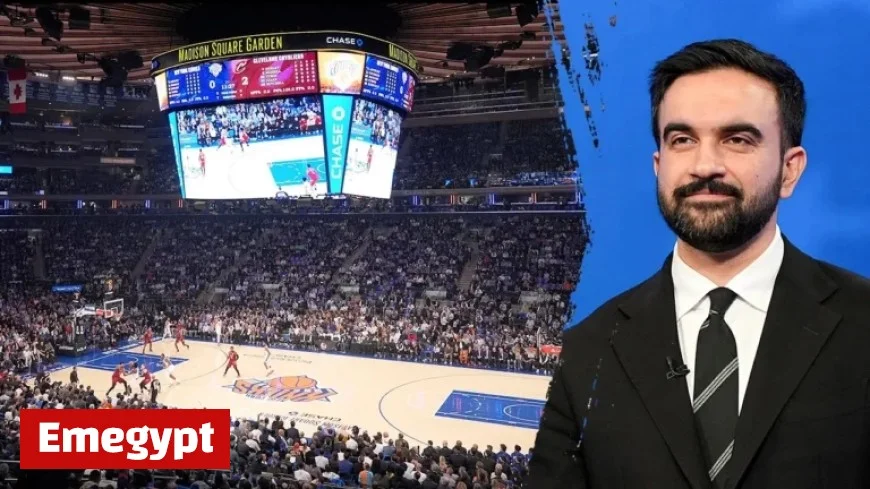 Knicks Demand Mamdani Stop Logo Use to Clarify Non-Endorsement