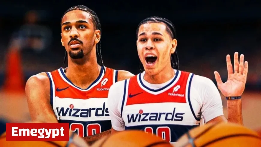 Alex Sarr Celebrates Wizards Fans’ Excitement for Kyshawn George