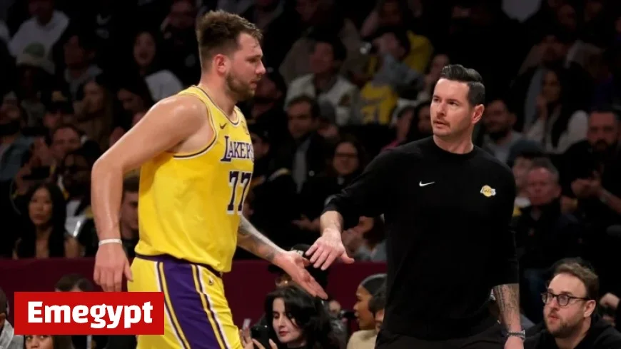 Lakers’ JJ Redick Updates on Luka Doncic’s Injury Status