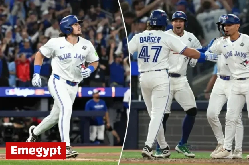 Addison Barger’s Historic Grand Slam Powers Blue Jays to Thrilling Nine-Run Inning in World Series Game 1