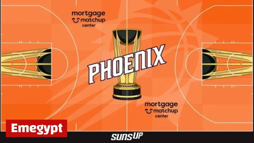Suns Unveil Vibrant Orange 2025 NBA Cup Court Design
