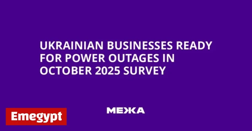 Survey: Ukrainian Businesses Prepared for October 2025 Power Outages