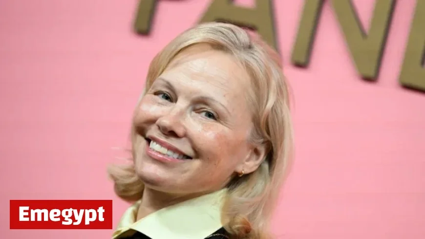 Pamela Anderson Shines at Launch of Her New Beauty Brand
