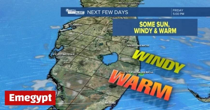 Sunny, Windy Weekend Forecast: Stay Prepared