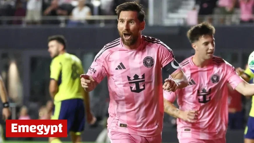 Messi Leads Inter Miami to 3-1 Victory Over Nashville SC in Playoffs Opener