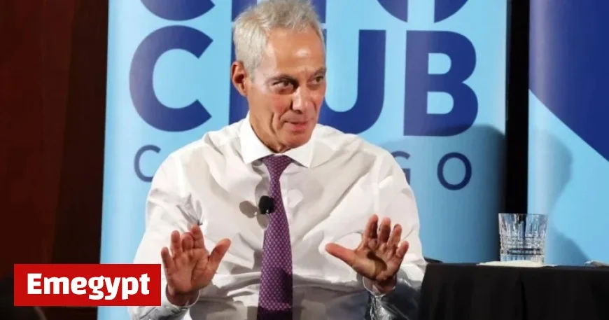 Rahm Emanuel Eyes Presidential Run, Cites Record and GOP Trust