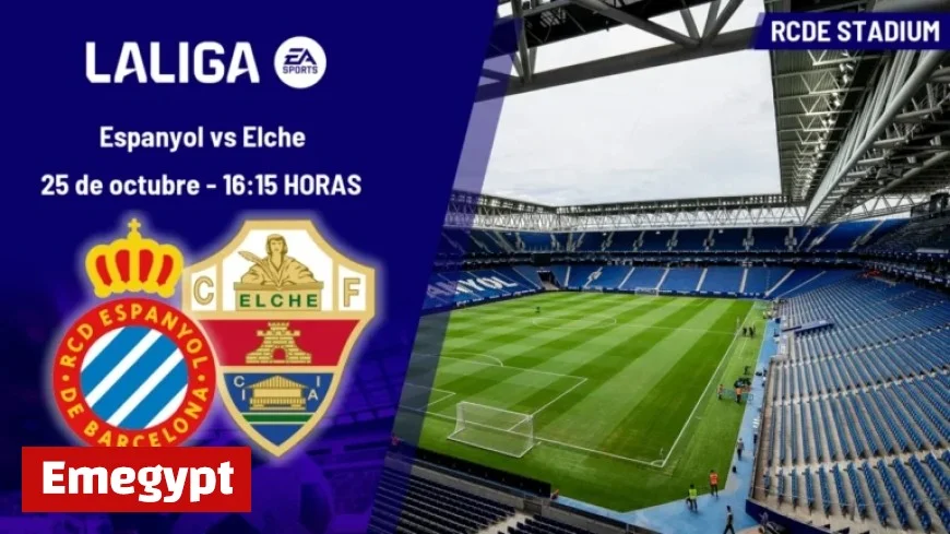 Espanyol vs. Elche: LaLiga EA Sports Match Time and TV Channel