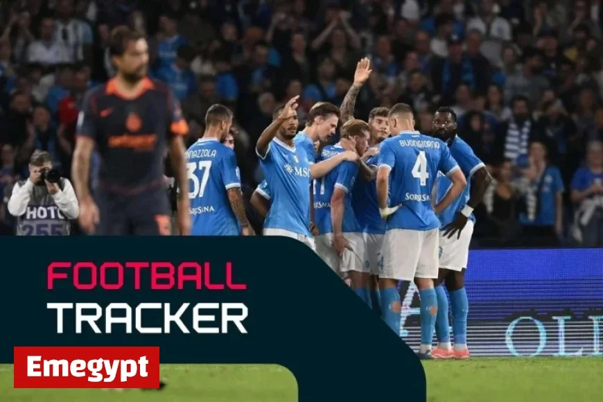 Napoli vs Inter Serie A Showdown Highlights Football Tracker with PSG and Man Utd Also in Action