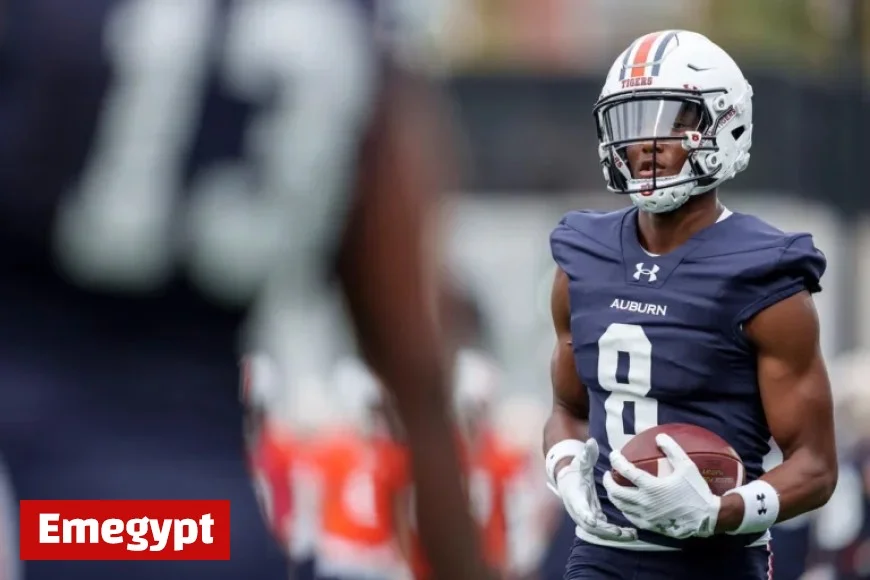 Cam Coleman Shines with One-Handed Touchdown Catch for Auburn vs. Arkansas