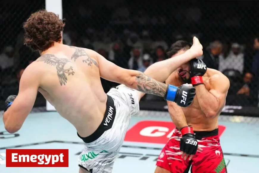 Watch UFC 321: Quillan Salkilld’s Stunning Head Kick KO of Nasrat Haqparast