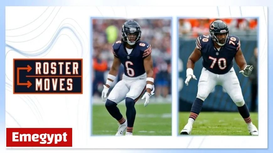 Chicago Bears Adjust Roster: Place Two on IR, Sign Ford, Elevate Players