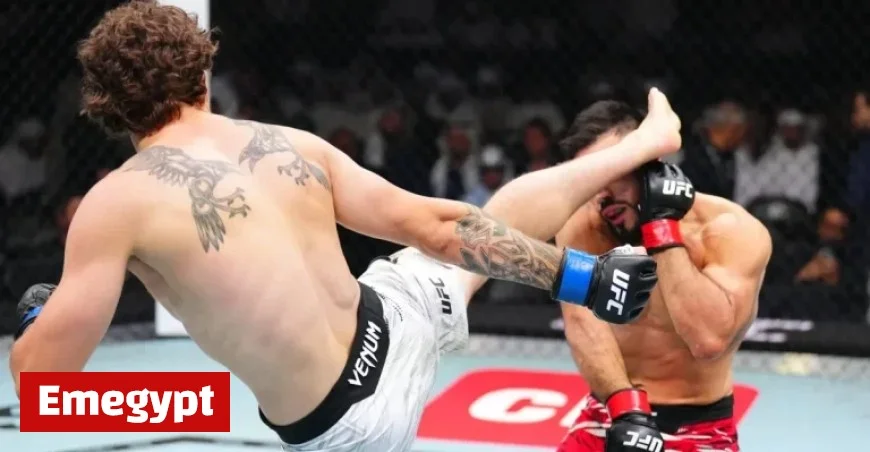 UFC 321 Highlights: Quillan Salkilld Delivers Jaw-Dropping Head Kick KO to Nasrat Haqparast