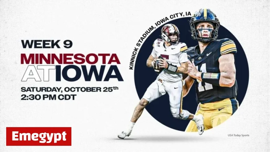 Watch Iowa vs. Minnesota Today: TV Channel and Streaming Details