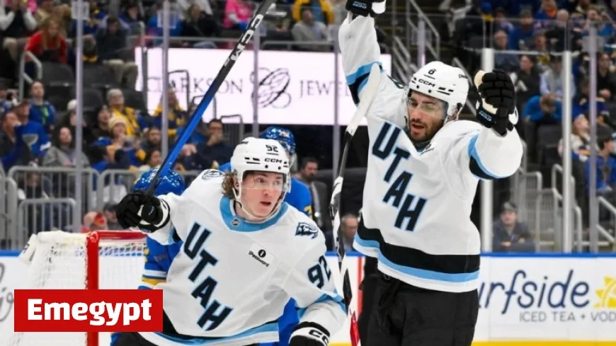 Cooley Scores Hat Trick in First-Period Surge for Utah