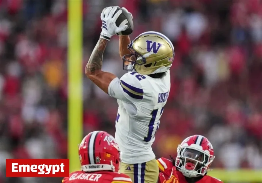 Washington WR Denzel Boston Impressed Steelers Scout Troy Fautanu Before Breakout