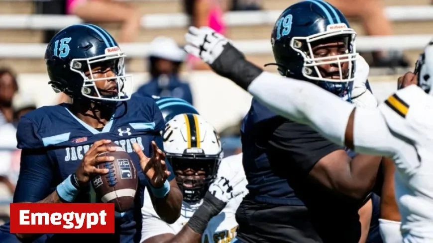 Jackson State’s QB JaCobian Morgan Exits Game Against Grambling State Due to Injury