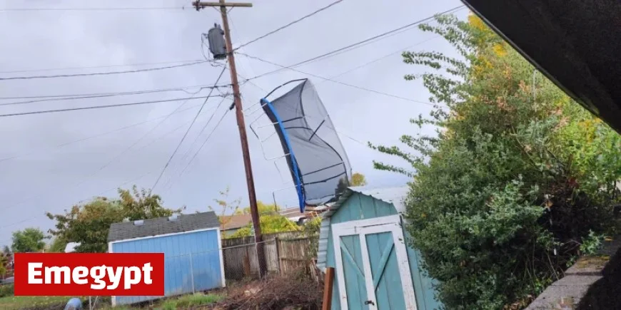 Portland and Salem Power Outages as Wind and Rain Hit