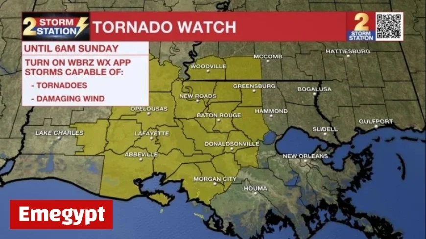 Incoming Storms Approach as Tornado Watch Continues