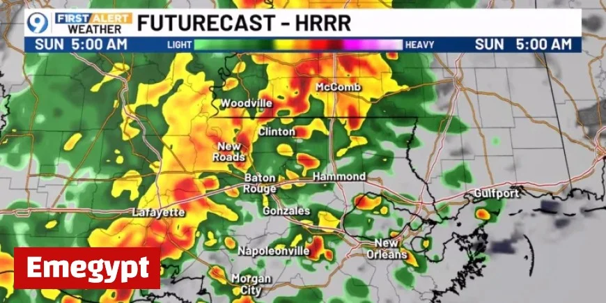 Storm Threat Persists Through Sunday Morning