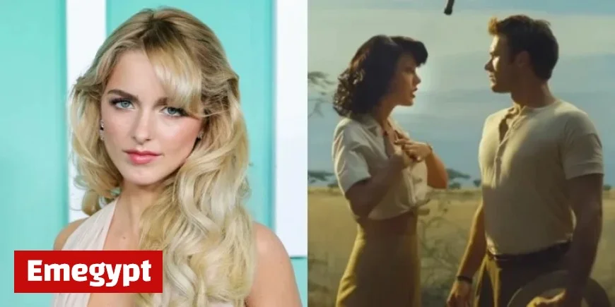 Mckenna Grace Surprised by Scott Eastwood in Taylor Swift Video on Set