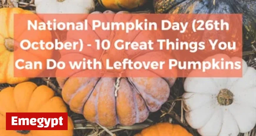 Celebrate National Pumpkin Day: 10 Creative Uses for Leftover Pumpkins